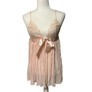 Victoria’s Secret Pink Lace Babydoll